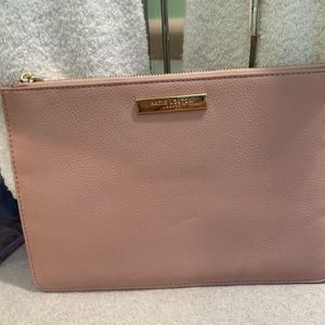 Katie Loxton pretty light pebbled pink pouch